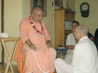 09-Initiation of Brajanath Krishna at Soquel Seva Ashram