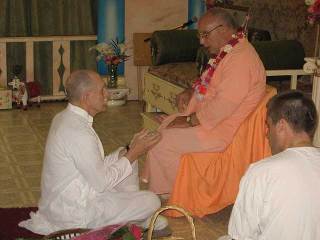 10-Initiation of Brajanath Krishna at Soquel Seva Ashram