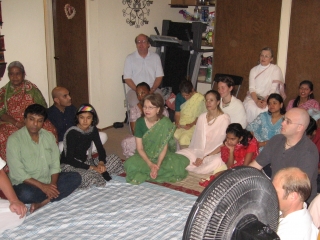 05-Guests at Sridhar Prabhu's home program
